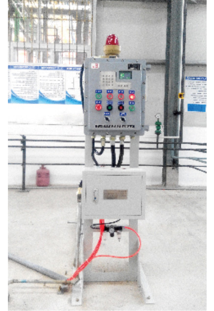 液氯充裝鋼瓶秤應用- 液氯充裝鋼瓶秤應用-