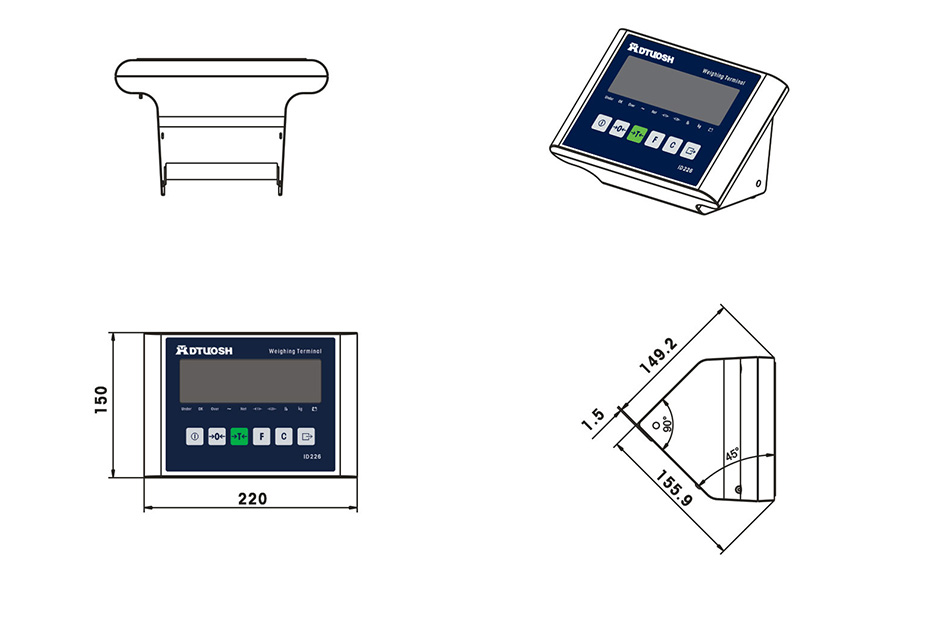 工業計重儀表226 工業計重儀表226