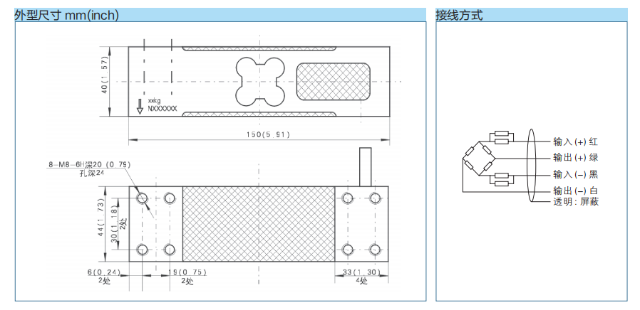 L6E3傳感器參數 L6E3傳感器參數